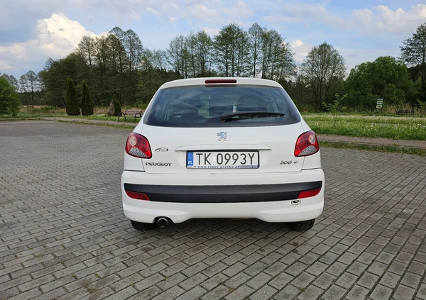 Peugeot 206 plus cena 11900 przebieg: 234857, rok produkcji 2012 z Przysucha małe 211